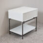 Mesa Lateral de Quarto Neo Branco