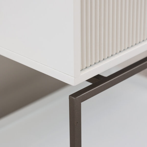 Mesa Lateral de Quarto Neo Branco