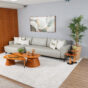 sala de estar, soofá bakel com chaise (3) Sofá com Chaise Esquerda Bakel 3,47m