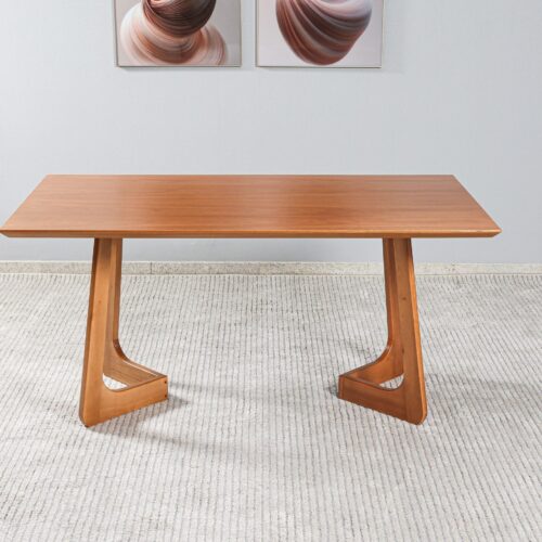 Mesa de Jantar Raiz Toda Castanho