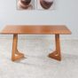 Mesa de Jantar Raiz Toda Castanho