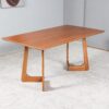 Mesa de jantar Raiz toda castanho Mesa de Jantar Raiz Toda Castanho