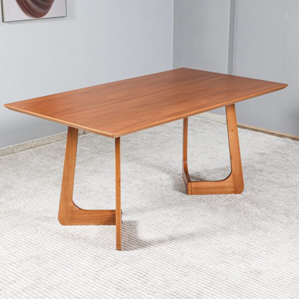 Mesa de jantar Raiz toda castanho Mesa de Jantar Raiz Toda Castanho