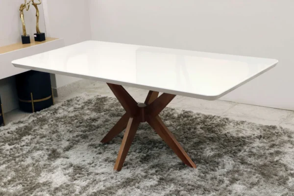 Mesa de Jantar Turim 1,56 x 0,90 off/cast