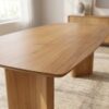 Mesa de Jantar Milão 2,20 x 1,10 Toda Castanho