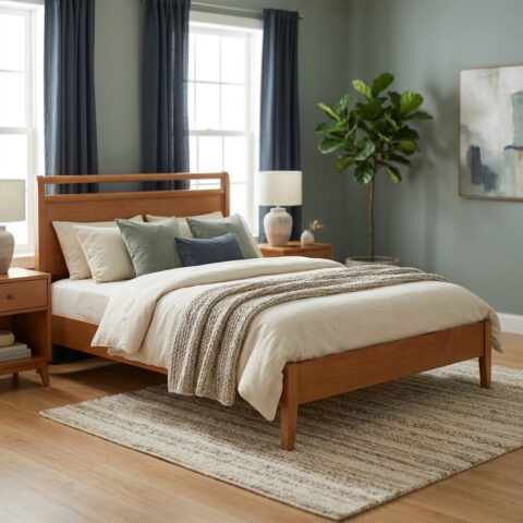 CAMA PIETRA 1,60 AMENDOA Cama Pietra 1,60 Amêndoa