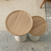Conjunto de mesas Laterais Visage