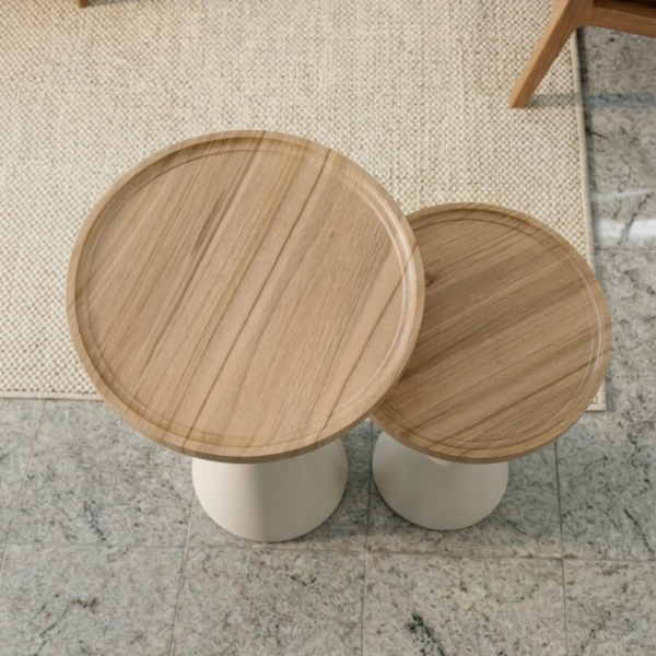 Conjunto de mesas Laterais Visage
