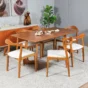 Mesa de Jantar Raiz Toda Castanho
