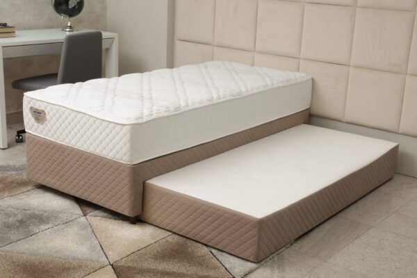 Base box Solteiro com Cama Auxiliar