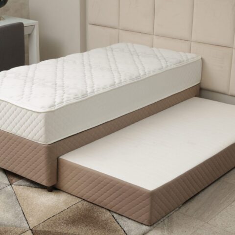 4V4A1738 Base box Solteiro com Cama Auxiliar