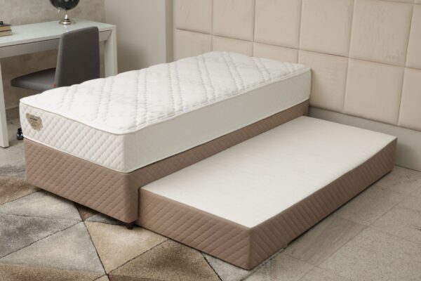 Base box Solteiro com Cama Auxiliar
