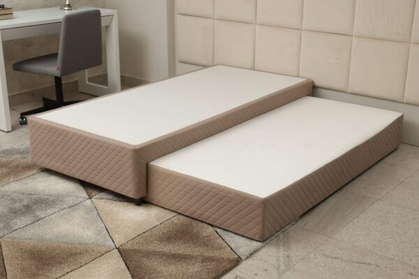 Base box Solteiro com Cama Auxiliar