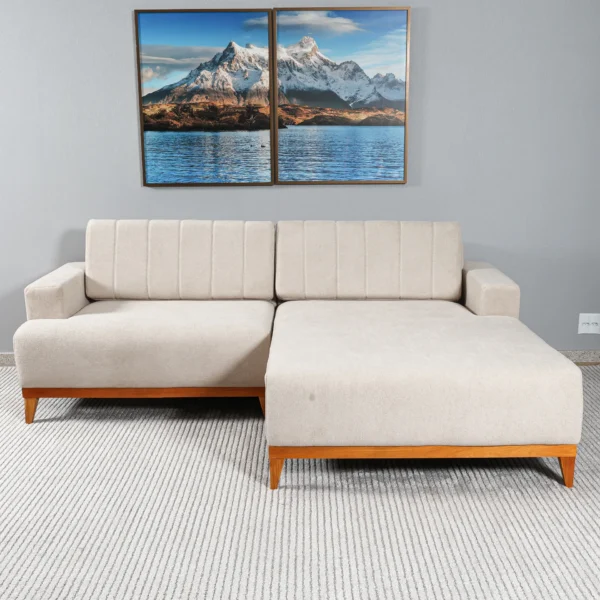 Sofá com Chaise Direito Next