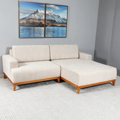 Sofá com Chaise Direito Next