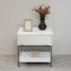 Mesa Lateral de Quarto Neo Branco