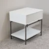 Mesa Lateral de Quarto Neo Branco
