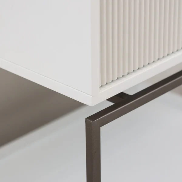 Mesa Lateral de Quarto Neo Branco