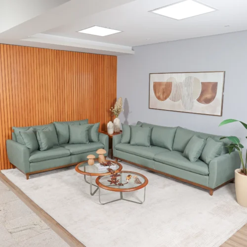 Conjunto de 3 e 2 Lugares Sofá Vp 23