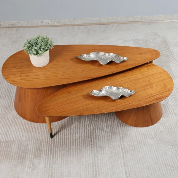 Conjunto de Mesas de Centro Adele