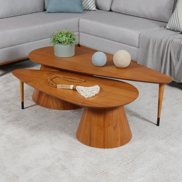 Conjunto de Mesas de Centro Adele