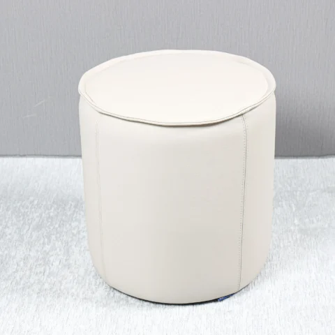 Puff Mumbai Couro Off White