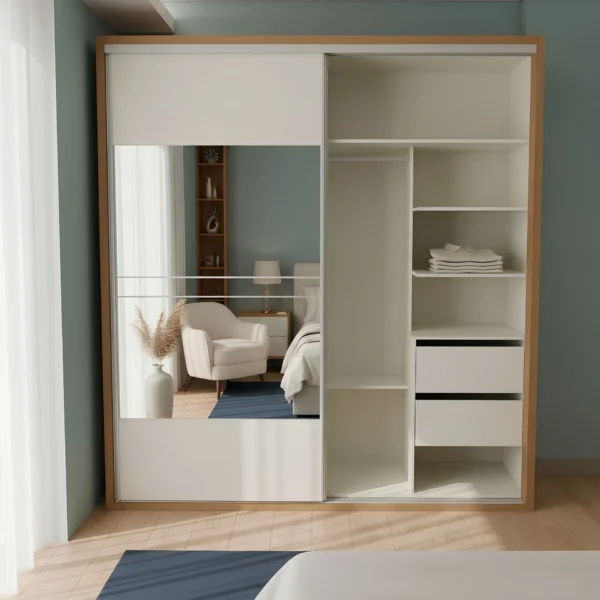 Guarda Roupa TW702E Jw 2 Portas 2,23m