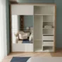 Guarda-roupa TW702E Jw 2 Portas 2,23m
