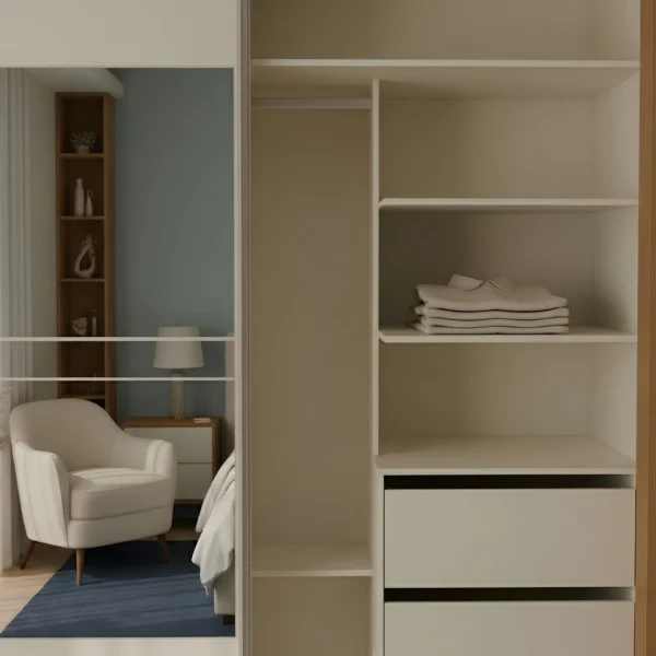 Guarda Roupa TW702E Jw 2 Portas 2,23m