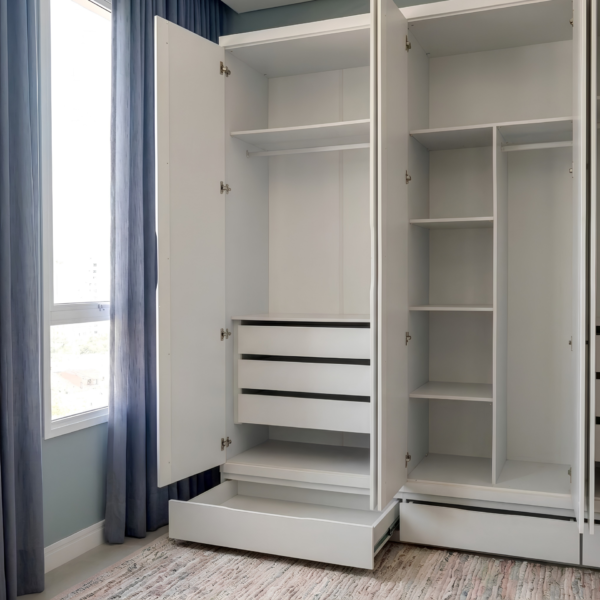 Guarda Roupa Conquista 6p branco