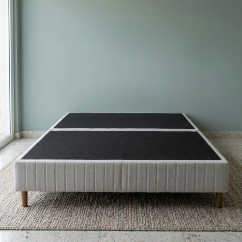Base Box Queen Sapotti Cinza