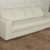 Sofá Príamo 2,42 Couro Off White