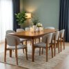 Mesa de Jantar Ficus s/vidro cinamomo