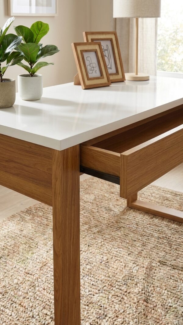 Mesa de Escritório F24 Off/Freijo