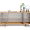 Buffet Arc com Gaveta Off White / Nature
