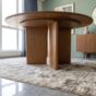 Mesa de Jantar com Prato Giratório