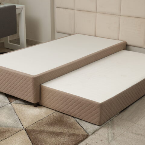 Base Box Solteiro com Cama Auxiliar