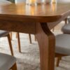 Mesa de Jantar Ficus s/vidro cinamomo