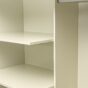 Guarda-roupa TW703 2,67m Freijo/Off/Espelho