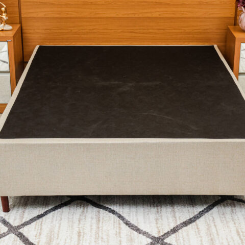 Base Box Casal Confort Linho