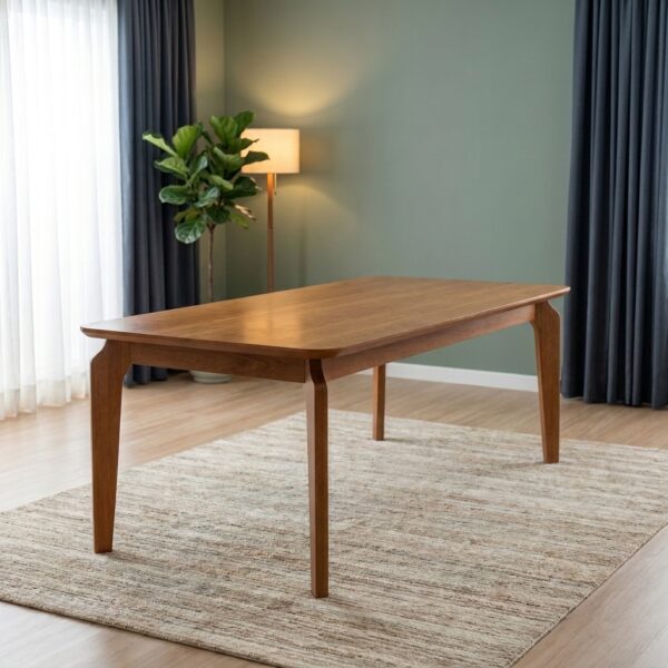 Mesa de Jantar Ficus s/vidro cinamomo